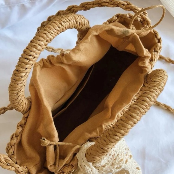 Small Straw Rattan Bag - Picture 5 of 5